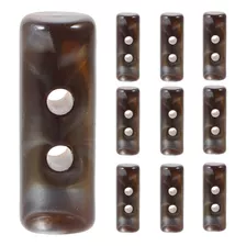 Acessórios Coat Toggle Fastener Button, 10 Unidades