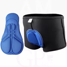 Shorts Cueca Ciclismo Com Gel Almofadado Para Bike Bicicleta