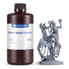 Resina Anycubic Lavável Com Água 1kg Water Washable C/ Nf