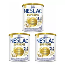 Composto Nestlé Neslac Supreme 800g C/3un Kit