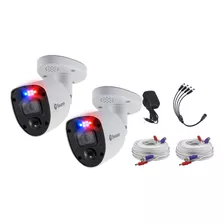 2 Pack Swann Cam 4k Sopro-4krl Extra P/ Dvr