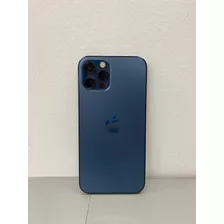 iPhone 12 Pro (128 Gb) - Azul Pacífico + Cargador + Fundas