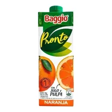 Jugo Baggio X 1 Litro X 8un. Naranja