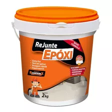 Rejunte Epóxi Galão 2kg Rejuntamix Platina, Branco, Preto