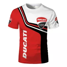 Playeras Moto Ducati 3d Print Hombre Mujer Streetwear