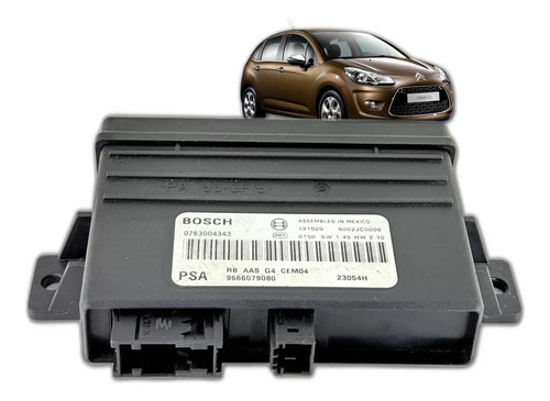 Modulo Conforto Bcm Citroen C3 11/16 0263004343 Original