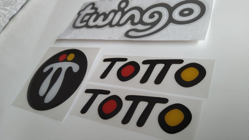 Renault Twingo Emblemas Y Calcomanas Totto  Foto 3