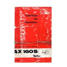 Manual Catalogo Despiece Repuestos Tractor Deutz Fahr Ax 160