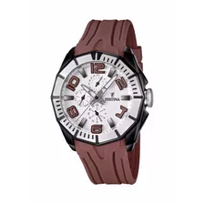 Reloj Festina Hombre Caucho Empavonado F16670.1