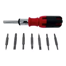 Set D/destornilladores Truepower 15 En 1 D/triquete - Rojo