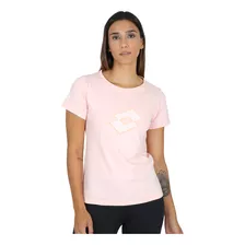 Remera Urbana Lotto Athletica Due Mujer En Rosa | Stock Cent