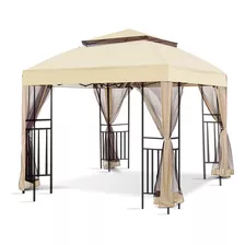 Gazebo Excelente Calidad - Paredes - Estructura Metálica 3x3