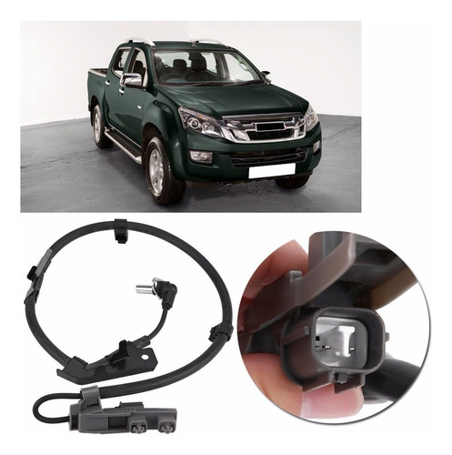 1 Sensor Antideslizante Delantero Izquierdo Para Isuzu D-max Foto 5