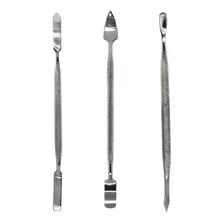 Set Kit De Espatulas Ultra Rigida Acero Reparacion Celulares