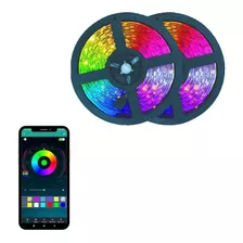 Luces Led Rgb Para Habitacion Cinta Leds Usb Bluetooth Musi.