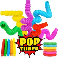 Pop Tube Led Luminoso Grande Brinquedo Sensorial Crianças