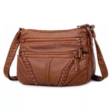 Bolso Bandolera Mujer Piel Suave Impermeable