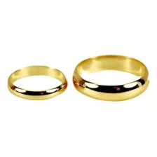 Aro Alianzas Matrimonio Oro18k Cristales Joyería Gold