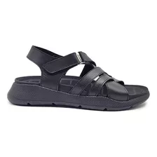 Sandalias Mujer De Cuero Casuales Super Confort Velcro Moda