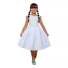 Vestido Infantil Menina Pérola Blogueira Festa Casamento Top