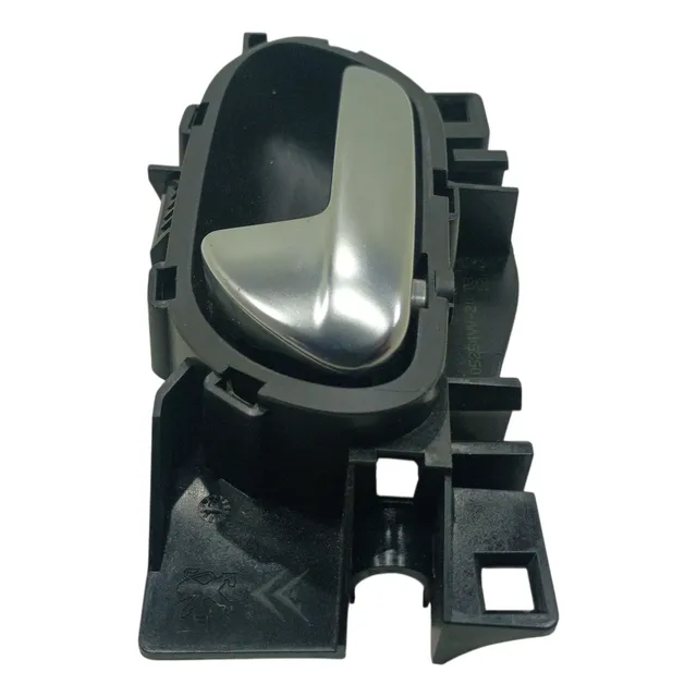 Maçaneta Interna Porta Esquerda Peugeot 308 408 C4 Lounge Prateado Dianteira/traseira 2