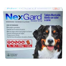 Nexgard 25.1kg- 50kg Perro