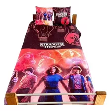 Stranger Things Lampara Manta Polar Soft (sin Fundas)