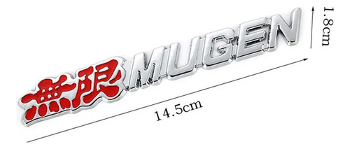 Para Honda Mugen Accord Civic Metal Sticker Badge Foto 6