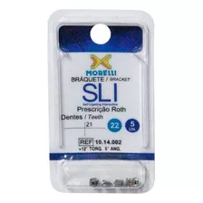 Braquete Prescrição Roth Sli 10.14.002 5 Unidades - Morelli