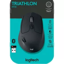 Mouse Logitech M720 Triathlon Multi-computer Color Negro