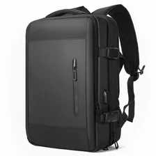 Mochila Executiva Para Viagem Expansível Impermeável Usb