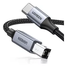 Ugreen Cable De Impresora Usb B A Usb C De 10 Pies, Cable De