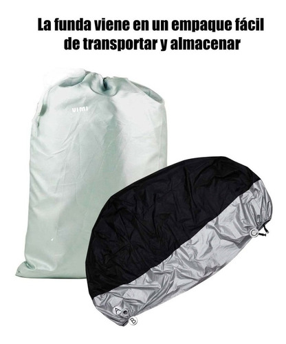 Funda Impermeable Para Moto Bicicleta Prueba De Lluvia Polvo Foto 4