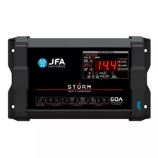 Fonte Carregador Jfa 60a Bivolt Storm Com Medidor Cca