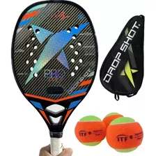 Raquete Beach Tennis Drop Shot Power Pro 3.0 2023 Kevlar 3k