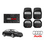 Tapetes 4 Piezas Charola 3d Logo Audi A8 1996 A 2001