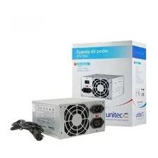 Fuente De Poder Unitec 750w Atx 24 Pines Cable De Poder 1.5m