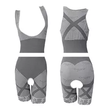 Faja Modeladora Y Correctora Body Fibra Carbon Bambu L-3xl