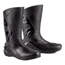 Bota Chuva Impermeável Pvc Motociclista Motoboy Motoqueiro