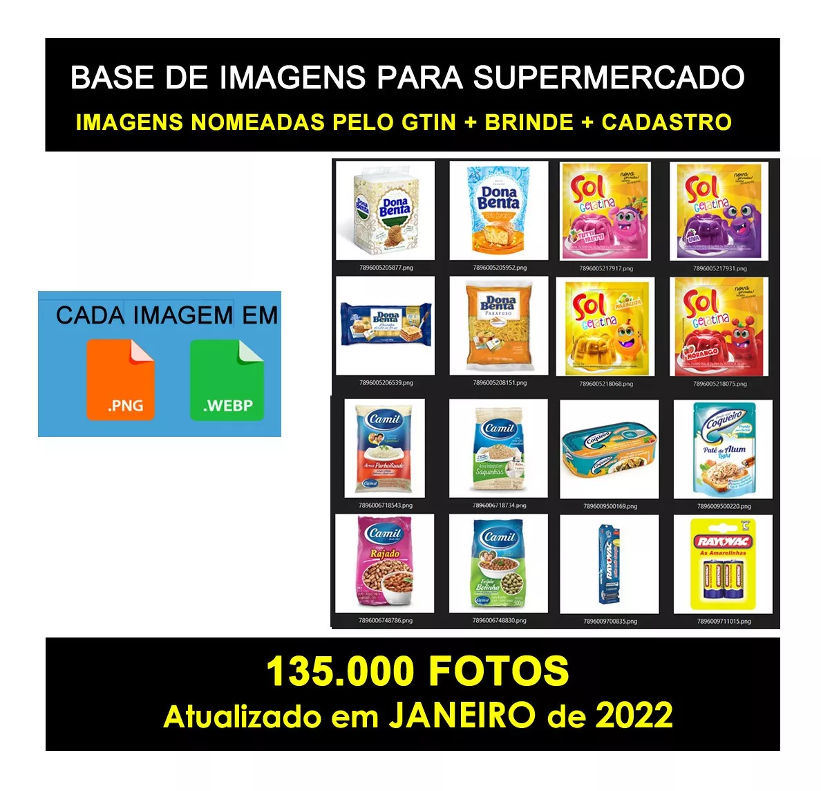 Banco De Imagens Supermercado Mercado 135 Mil Itens Brinde