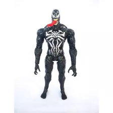 Figura Venom Luz Sonido Articulada 30 Cm Spiderman 