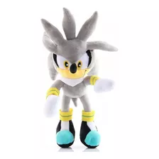 Sonic Peluche Muñeco Figura Acción Juguete Personaje Silver