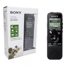 Gravador Digital Sony Px470 Áudio Voz 4gb Até 32gb Original