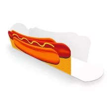 Embalagem Para Hot Dog Cachorro Quente 19cm Vermelho 1000un
