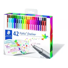 Caneta Staedtler Triplus Fineliner 42 Cores 0.3mm Ponta Fina