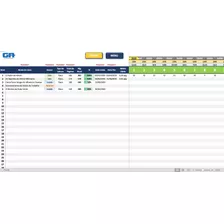 Planilha De Controle De Leitura (completa)