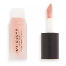 Labial Mate Líquido, Matte Bomb, Make Up Revolution Color Nude Allure