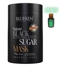 Black Sugar Máscara De Hidratação Blueken - 1kg