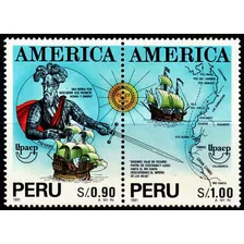 Tema América Upaep - Descubrimiento - Perú - Serie Mint