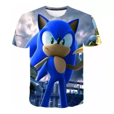 Polera Importada Sonic Para Niños